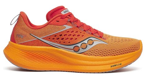 Chaussures Running Saucony Ride 17 Orange Femme