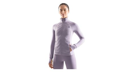 Veste fitness isolante légère femme empower pourpre