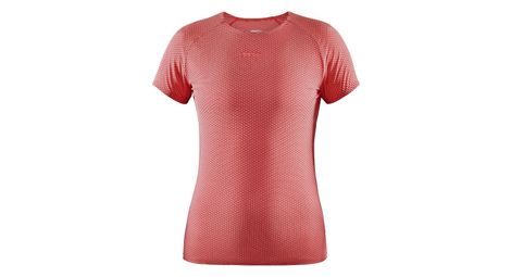 Maillot manches courtes femme craft nanoweight rose