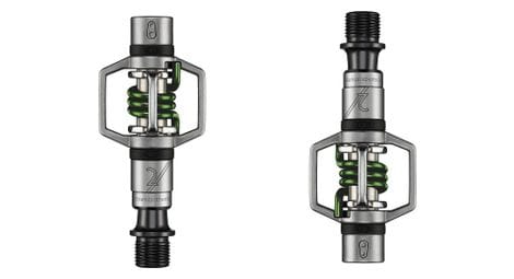 Crank brothers eggbeater 2 pedals - silver green