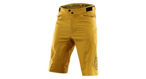 Pantalón corto troy lee designs flowline amarillo