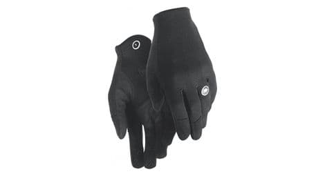 Assos trail long gloves black series xl