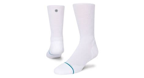 Calcetines stance run light crew blanco