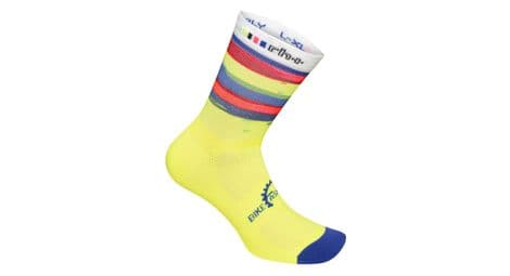 Chaussettes zero rh python fashion jaune