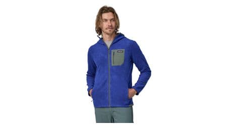 Polaire patagonia r1 air full-zip hoody bleu/gris