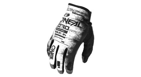 Guantes largos o'neal mayhem scarz negro/blanco
