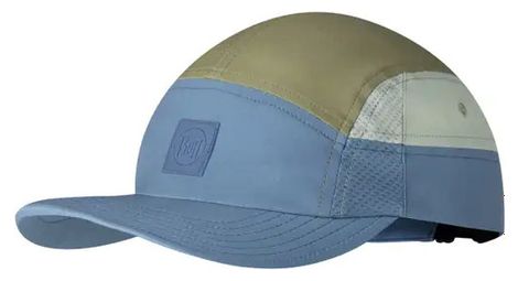Buff 5 panel go cap blue khaki