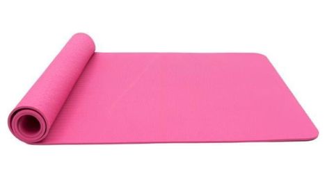 Tapis de sol pilates antiderapant avec sac tapis et sangle transport tapis de fitness gymnastique po