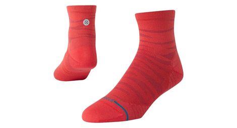 Stance performance ridge quarter socks red 43-46