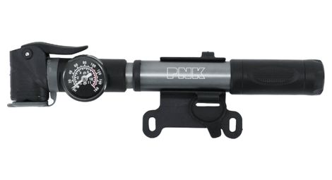 Pompe mini route-vtt p2r alu argent 7bars vp-vs avec manometre