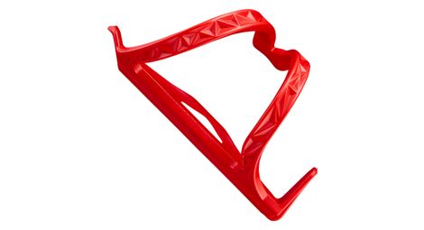 Porte-bidon supacaz side swipe cage poly droit rouge