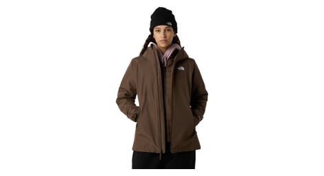 Veste 3-en-1 The North Face Carto Mono Triclimate Hooded Marron Femme