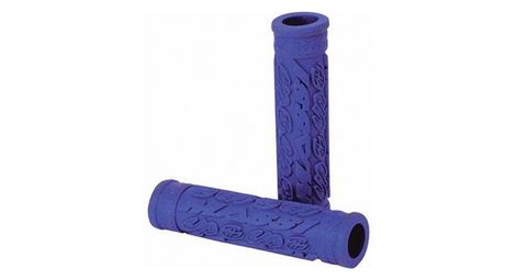 Massi paire de grips double densité bleu