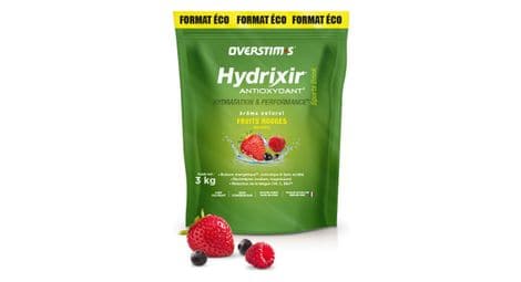 Overstims energy drink antioxydant hydrixir rode bessen 3kg