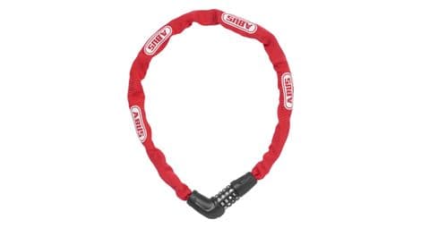 Abus verrouillage de chaîne code steel-o-chain 5805c/75 rouge