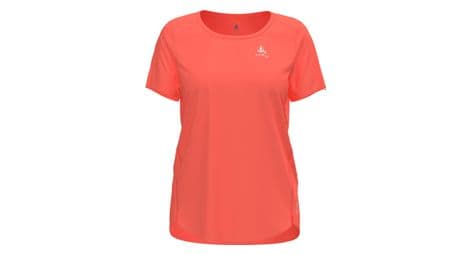 Maillot manches courtes odlo zeroweight chill-tec corail