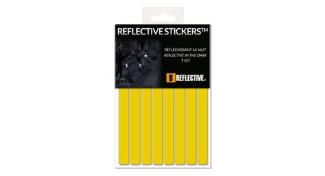 B reflective 3m lines kit de bandes reflechissantes multi support velo scooter gyroroue et autres ed