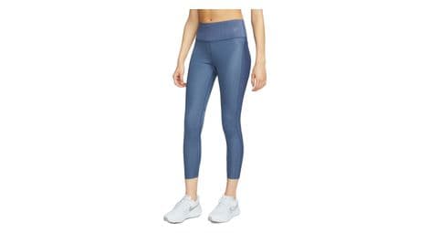 Nike dri-fit fast 3/4 tights blauw dames