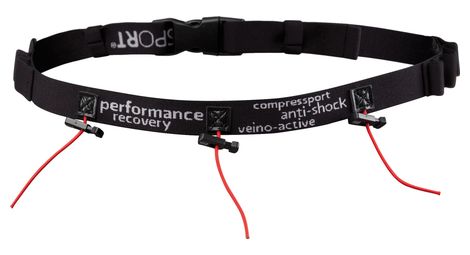 Ceinture porte-dossard compressport race belt noir