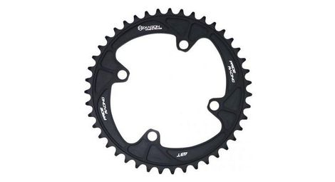 pride racing chainring hexagon black