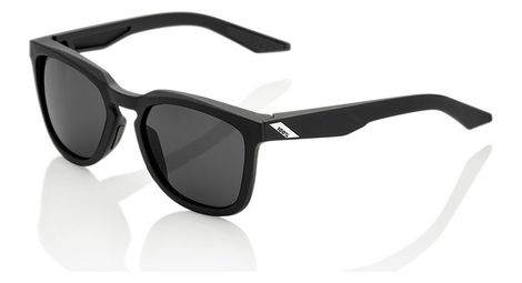 Paire de lunettes 100  hudson soft tact black   gris smoke
