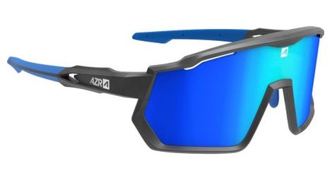 AZR KROMIC PRO RACE RX NOIRE MATE BLEU PHOTOCHROMIQUE CAT 0 à 3