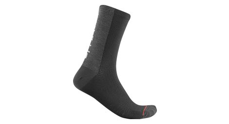 Calcetines castelli bandito wool 18 negro