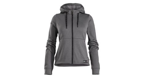 Bontrager evoke women hoodie grey l