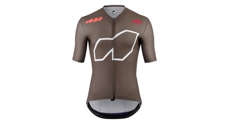 Maglia a maniche corte Assos Equipe R S11 We Are The A marrone da uomo