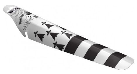 Velox garde boue arrière clipsable motif drapeau de la bretagne