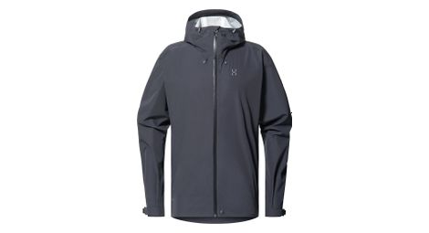 Veste Imperméable Haglöfs Rosson Proof Noir Homme