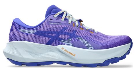 asics trabuco 14 purple blue women s trail running shoes