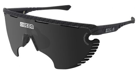 Scicon Sports Aerowing Lamon Lunettes De Soleil De Performance Sportive (Scnpp Multimiror Silver/Compagnon De Carbone)