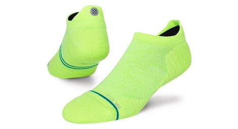 Chaussettes stance run light jaune fluo