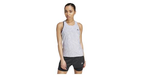 Camiseta de tirantes adidas ultimate airchill gris mujer