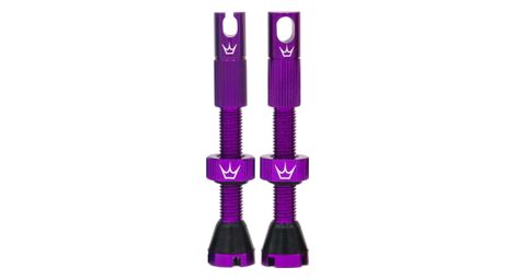 Valves tubeless peaty s x chris king mk2 60mm violet