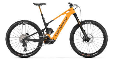 Mondraker crafty carbon rr sram x0 axs t-type 12v 800wh 29'' rosso grigio mountain bike elettrica a sospensione totale
