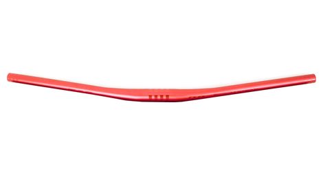 Manillar msc alu flatbar 5 ° 7050t6 31.8x740mm rojo