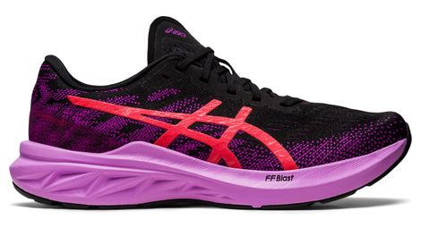 Zapatillas de running para mujer asics dynablast 3 negro rosa