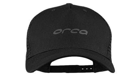 Gorra trucker orca negra