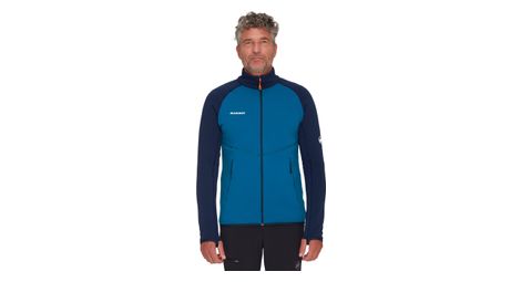 Polaire manches longues mammut aconcagua bleu