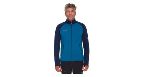 Mammut aconcagua long sleeve fleece blue xl l