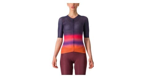 Maillot de manga corta para mujer castelli climber's 4.0 multicolor