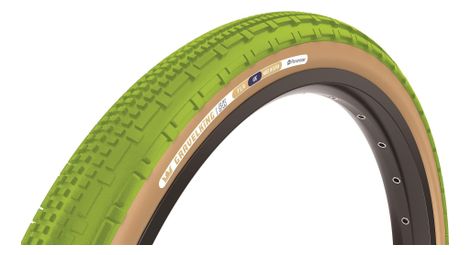 Pneumatico panaracer gravelking sk gravel 700 mm tubeless ready folding mescola zsg gravel beadlock tufftex matcha green beige sidewall