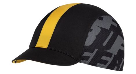 Casquette vélo buff pack cycle noir/jaune