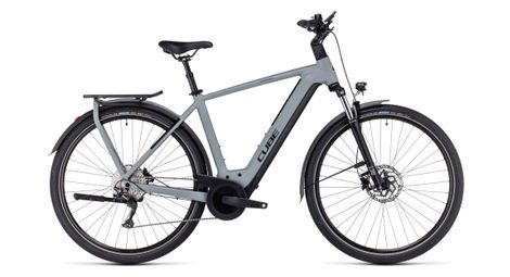 Velo de ville electrique cube kathmandu hybrid one 625 shimano deore 10v 625 wh 700 mm gris vert swa