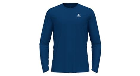 Maillot manches longues odlo zeroweight chill tec bleu