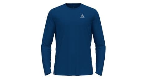 Maillot manches longues odlo zeroweight chill-tec bleu