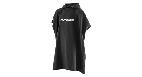 Asciugamano Orca Poncho Nero