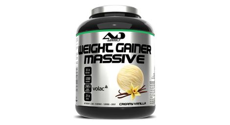 Weight gainer massive (2,5kg) - addict sport nutrition - vanille -  gainers